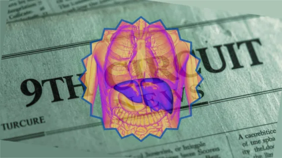 9th Circuit Ocaliva News headline featuring a medicated liver